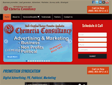 Tablet Screenshot of chemeria.com